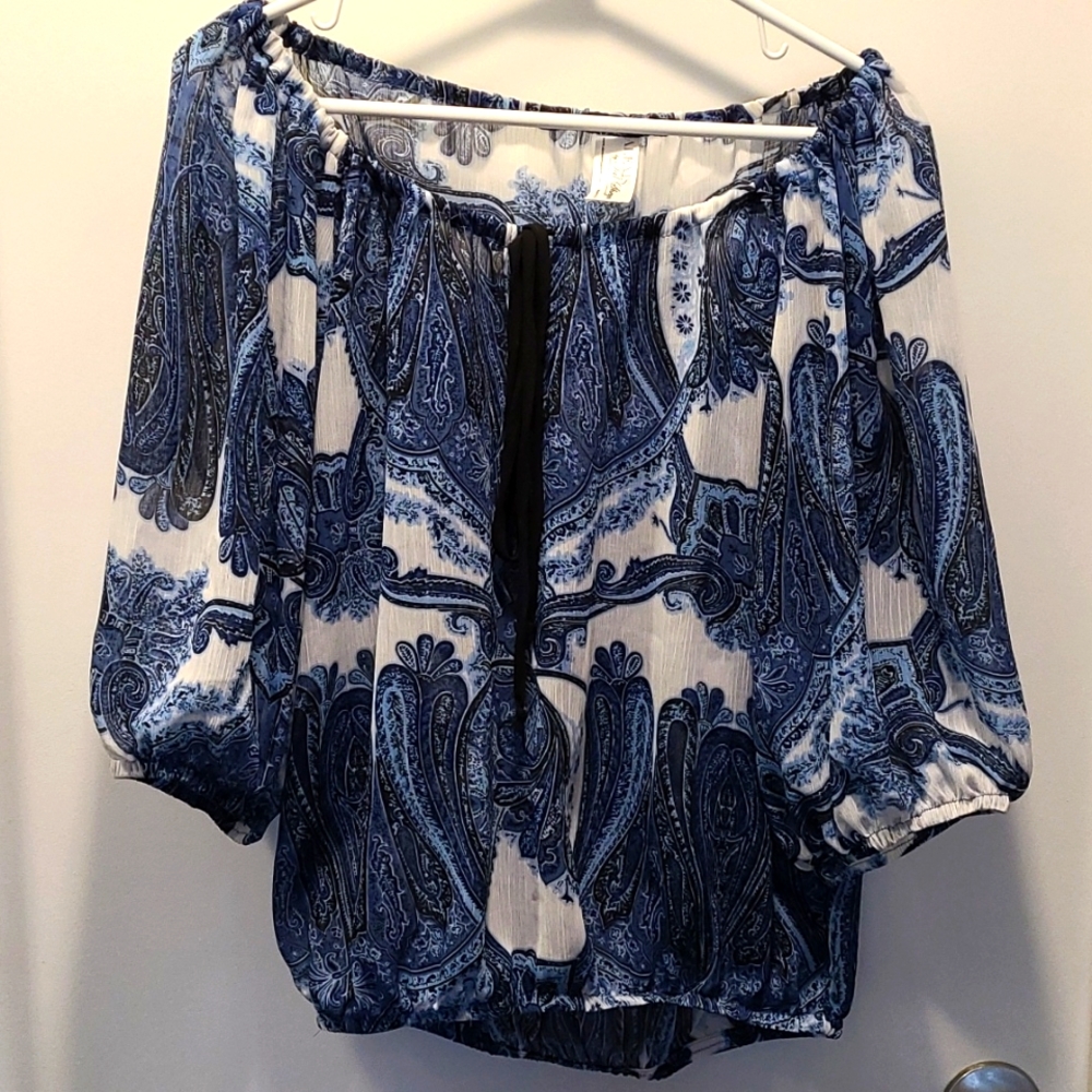 Alexis by Tal Sheyn - boho blouse - in great condition s.S